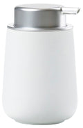 Zone Denmark Nova Soap Dispenser – 250ml White Soft-Touch Porcelain