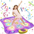Sunlin Purple Dance Mat for Girls | 7 Game Modes & LED Lights Musical Toy