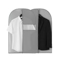 Suit Bag for Hanging Clothes, Suit Covers for Men, Grey, 60x110cm, 2Pcs - image 1