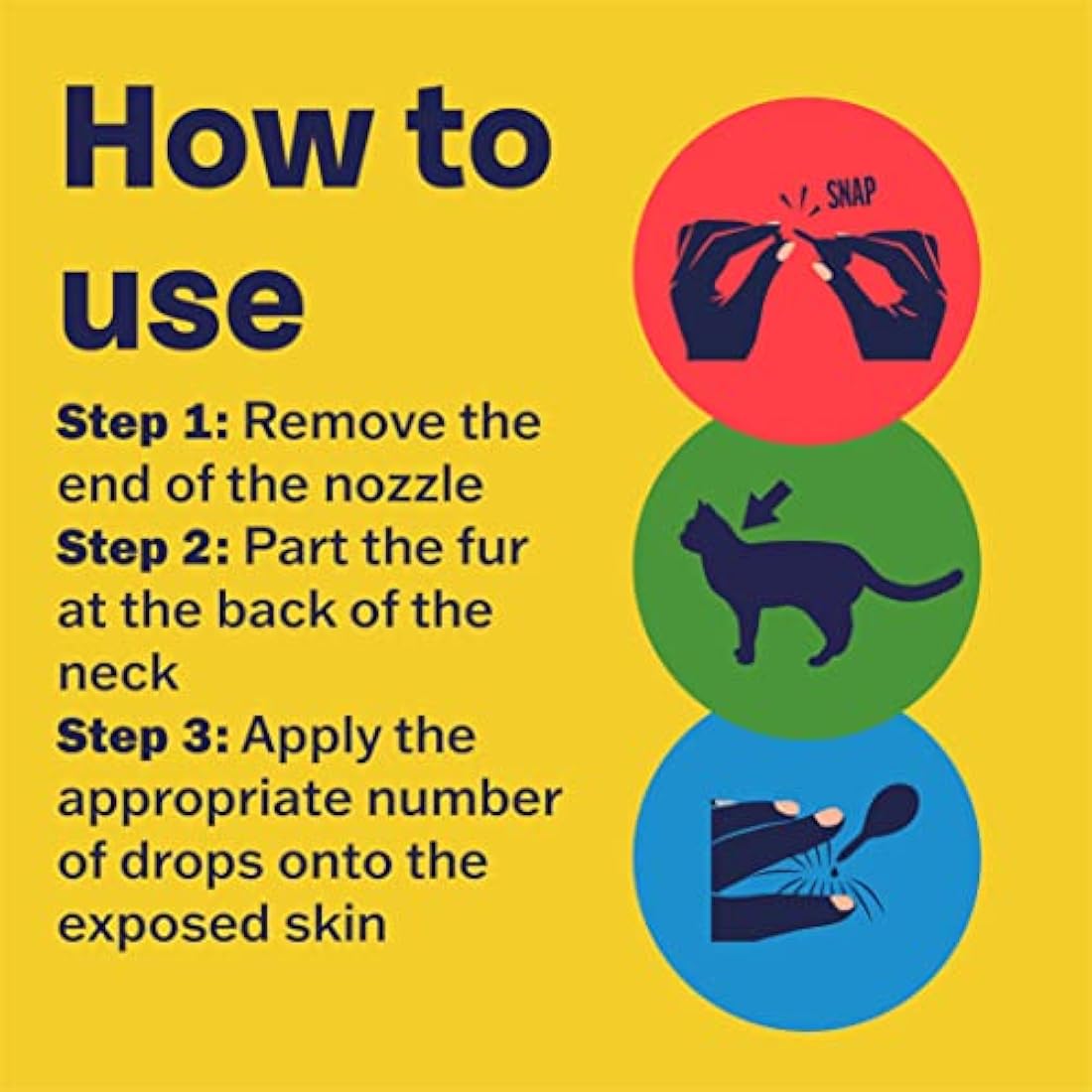 Bob Martin Clear Flea and Tick Repellent for Cats - 6 Pipettes