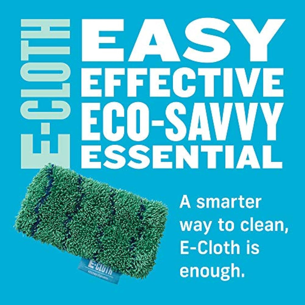 E-Cloth Kitchen Whizz | Non-Scratch Microfiber Scrub Sponge, Green, 10 Pack