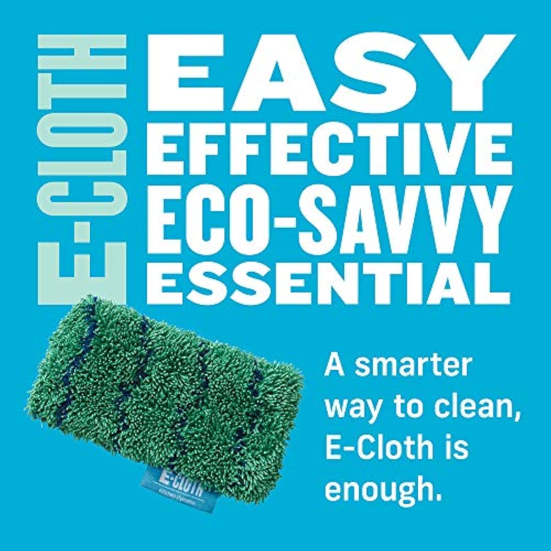 E-Cloth Kitchen Whizz | Non-Scratch Microfiber Scrub Sponge, Green, 10 Pack