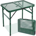 E EASTSTORM Portable Folding Camping Table – Lightweight Mesh Picnic Table
