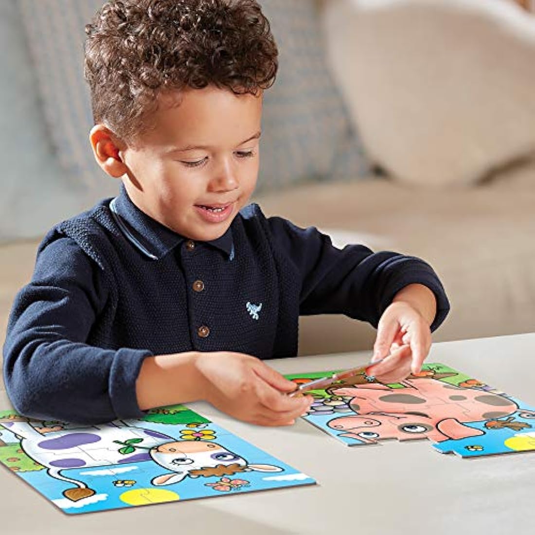 Orchard Toys First Farm Friends Jigsaw Puzzle | 12-Piece Set for Ages 2+