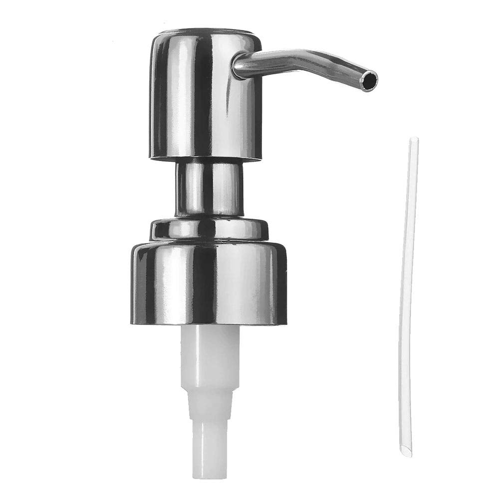 ERYUE Stainless Steel Soap and Lotion Replacement Pump Head – 26-27mm