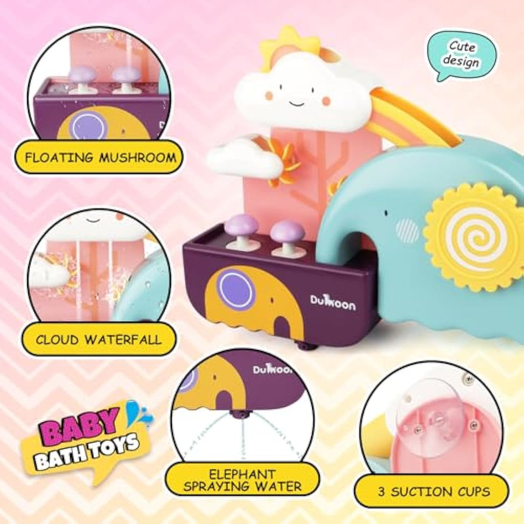 Jolof Store Baby Bath Toys - Waterfall Water Station for Toddlers 1-3