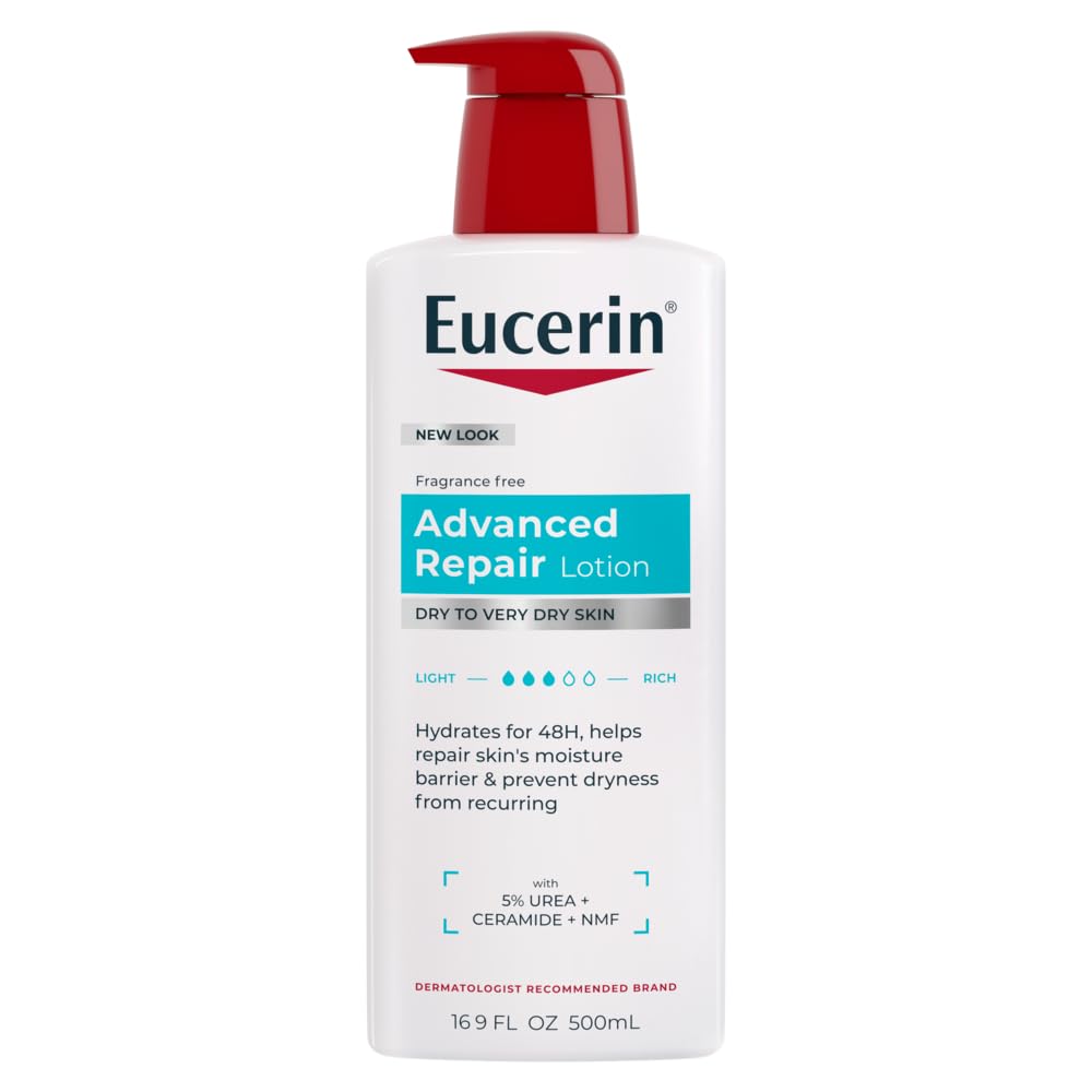 Eucerin Advanced Repair Body Lotion | Ceramide 3 for Dry Skin – 16.9 oz