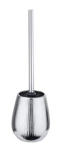 WENKO Dakar Ceramic Toilet Brush Holder – Chrome Gloss Finish, 42cm