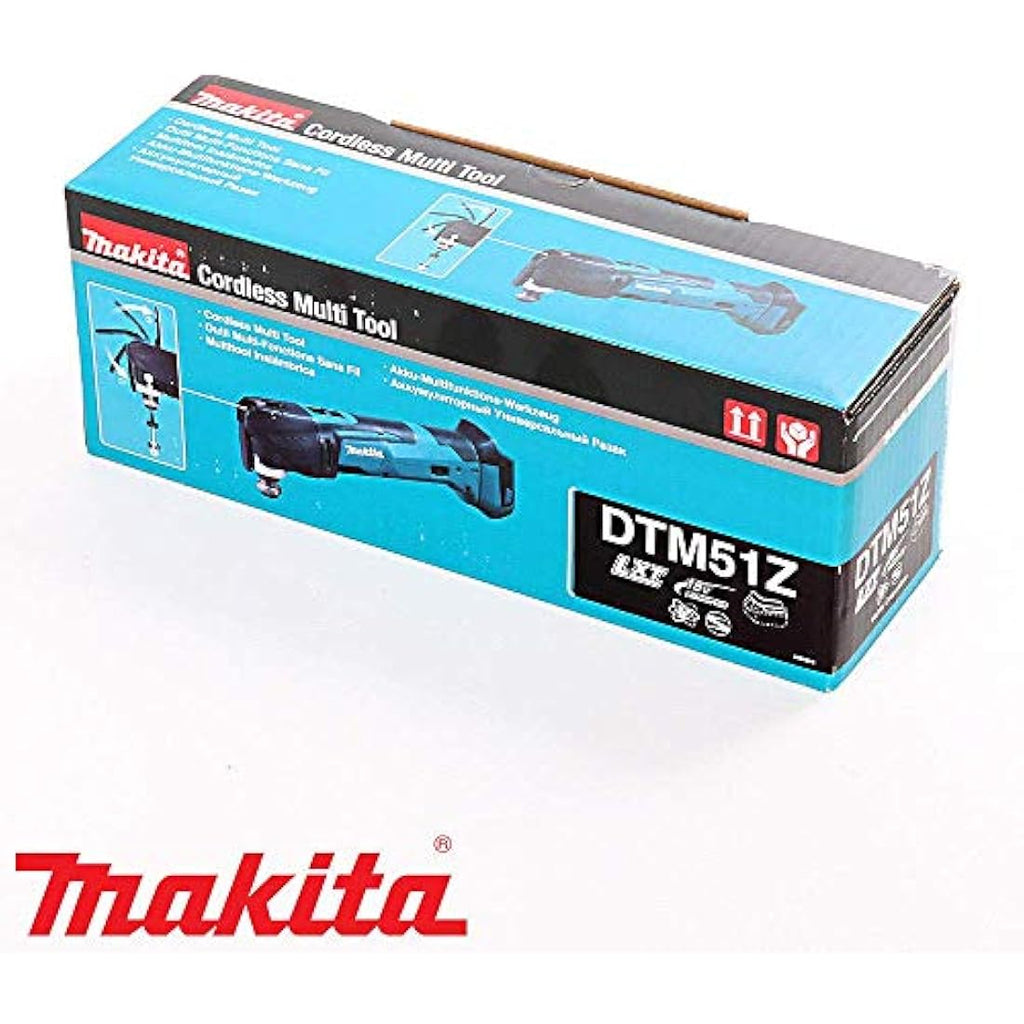 Makita DTM51Z 18V LXT Cordless Multi-Tool – Keyless Blade Change