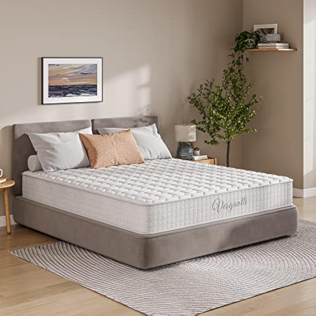 Vesgantti 10 Inch Hybrid Single Mattress – Pocket Spring & Memory Foam