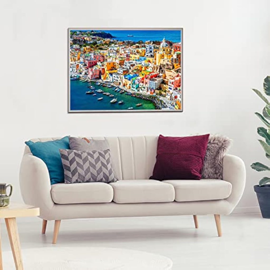 Procida Island 1000 Piece Jigsaw Puzzle – Marina Corricella
