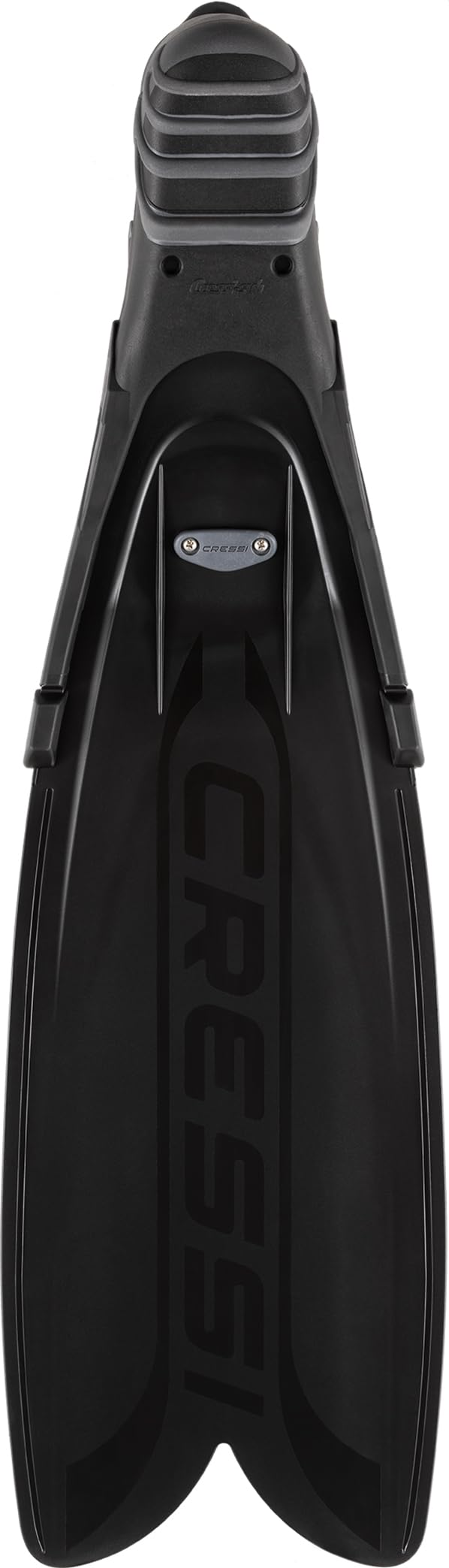 Cressi Gara Turbo Flex Fins – High Performance Freediving Fins | Black