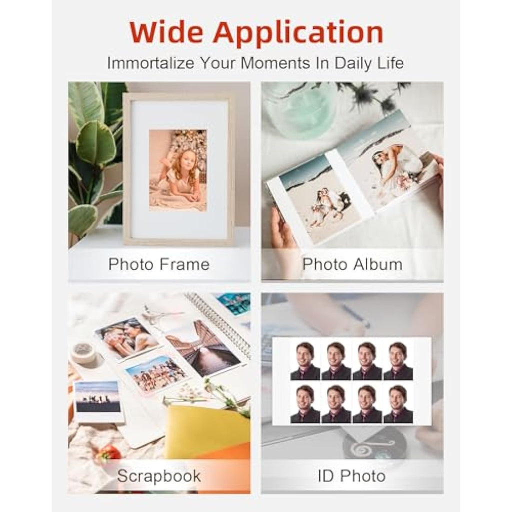 Jolof Store KP-108IN Ink and Photo Paper Set for Canon Selphy CP1300 CP1500