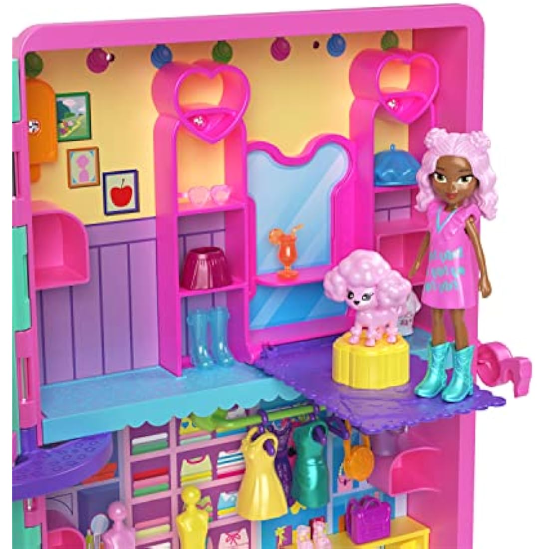 Polly Pocket Candy Style Fashion Drop Vending Machine Playset