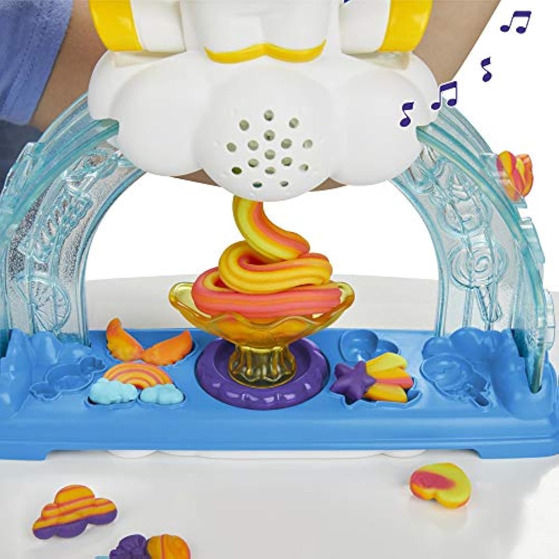 Play-Doh Tootie the Unicorn Ice Cream Maker Set with Silly Sounds