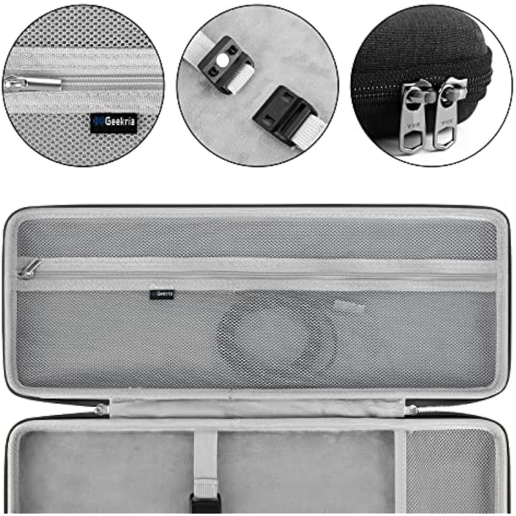 Geekria 75% Keyboard Case | Hard Shell Travel Bag for Logitech & Keychron