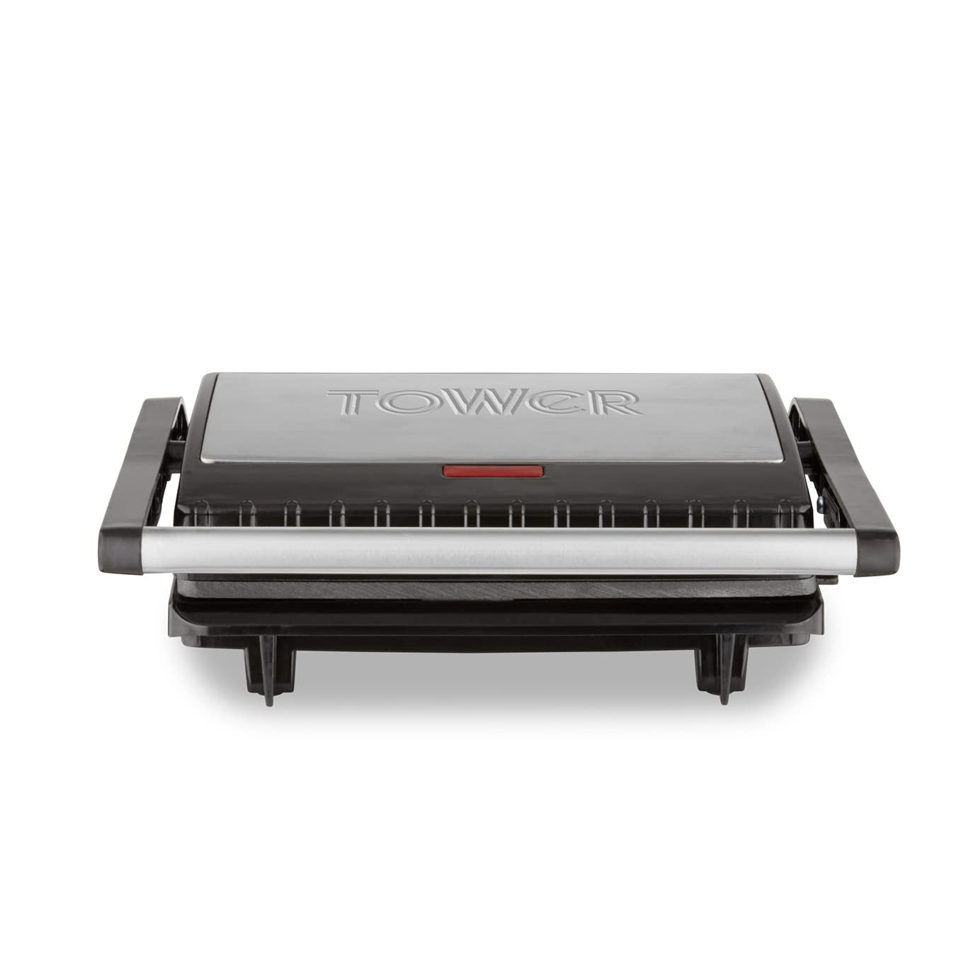 Tower Health Grill & Panini Press | Non-Stick Cerastone, 750W - Black