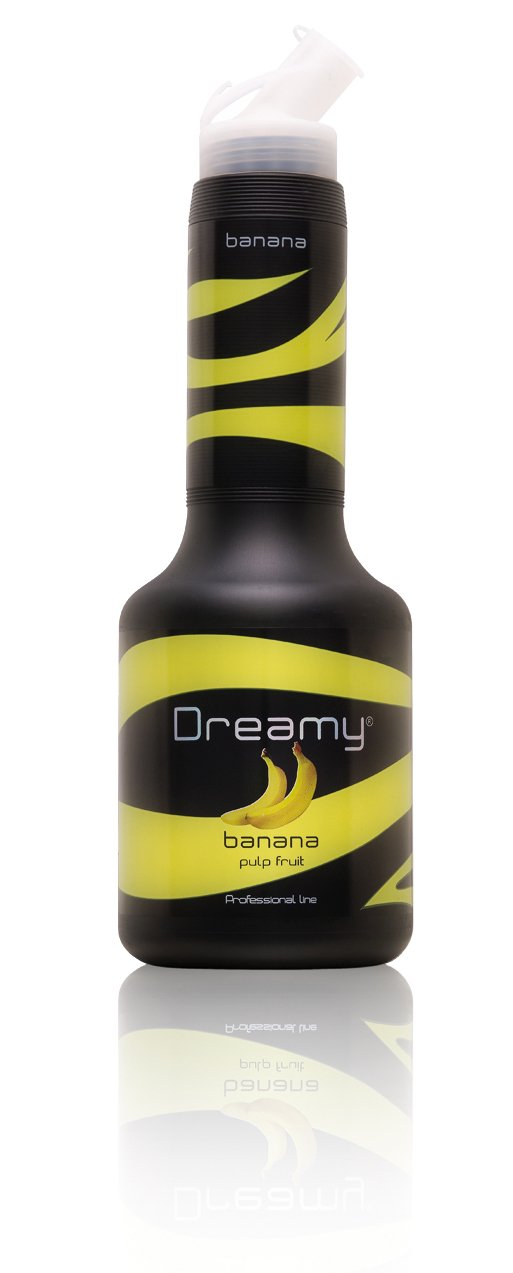 Dreamy Banana Pulp Cocktail Syrup – 95cl Fruit Puree by Jolof Store