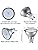 Allesgute 4-Way Square LED Ceiling Spotlight | Brushed Chrome & Glass
