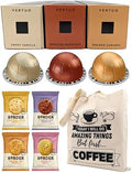 Nespresso Vertuo Coffee Pods Variety Pack & Biscuits - 30 Pods