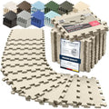 Interlocking EVA Foam Gym Floor Mats | 18 Piece Puzzle Set