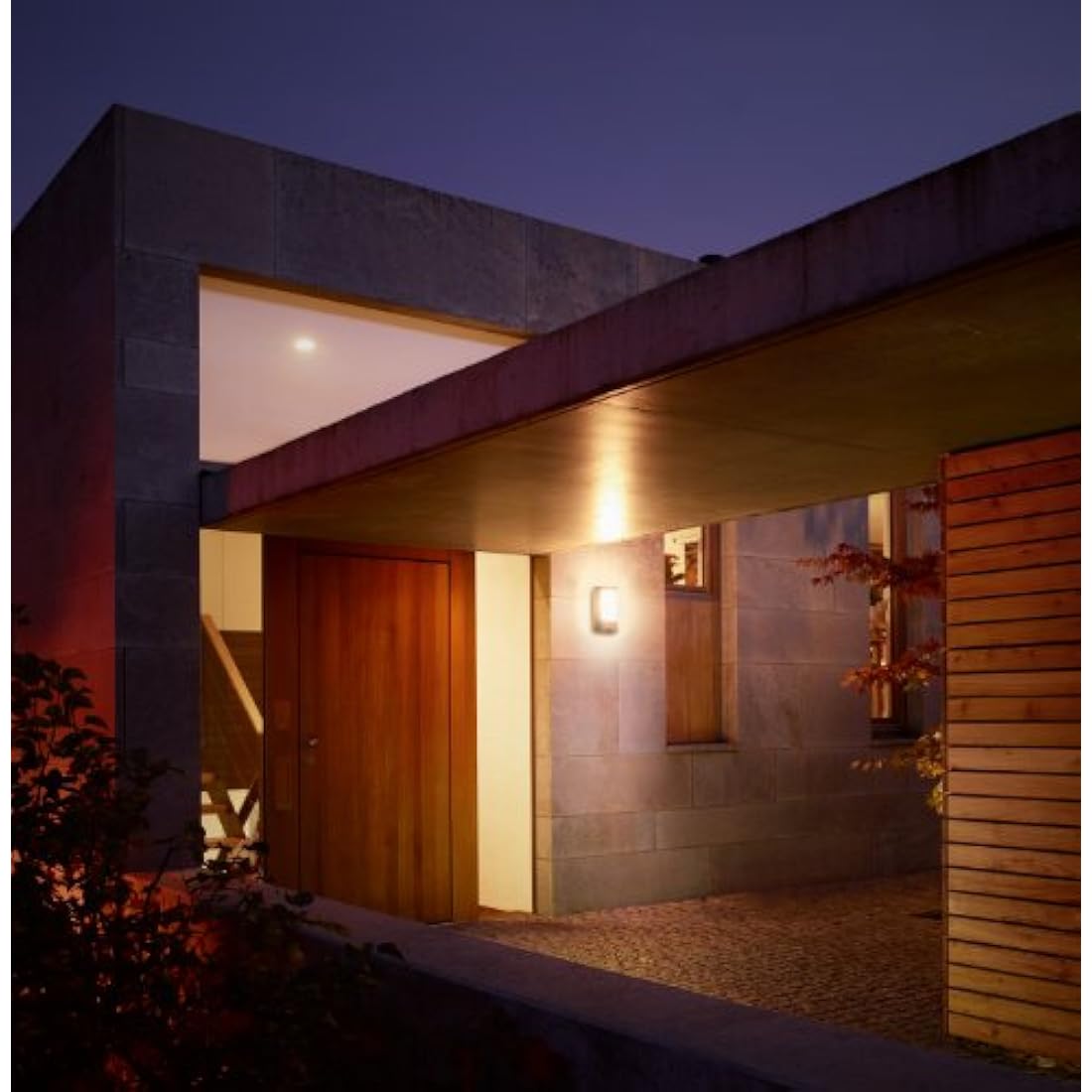 Steinel L 12 S Outdoor Wall Light – Silver Aluminium Motion Sensor