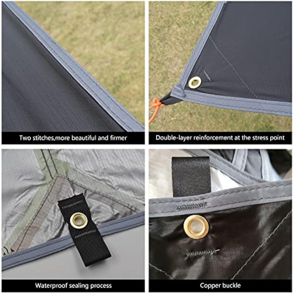 Jolof Store 3x4m Waterproof Camping Tarp – UV Protection Hammock Rain Fly