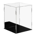 Dezzer Acrylic Display Case with Black Base for Collectibles