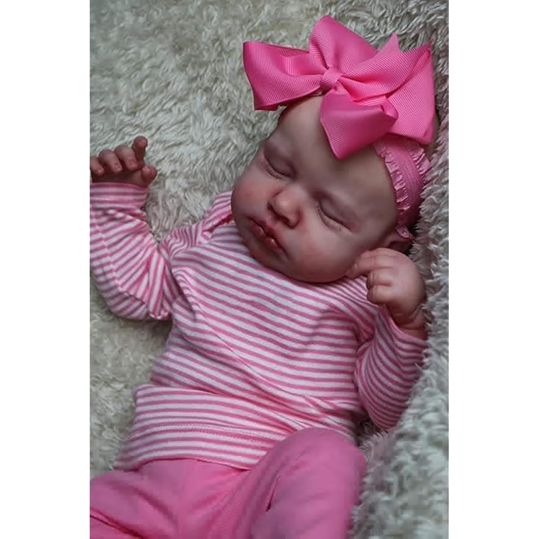 iCradle 20 Inch Reborn Baby Doll – Weighted Silicone Newborn Toddler