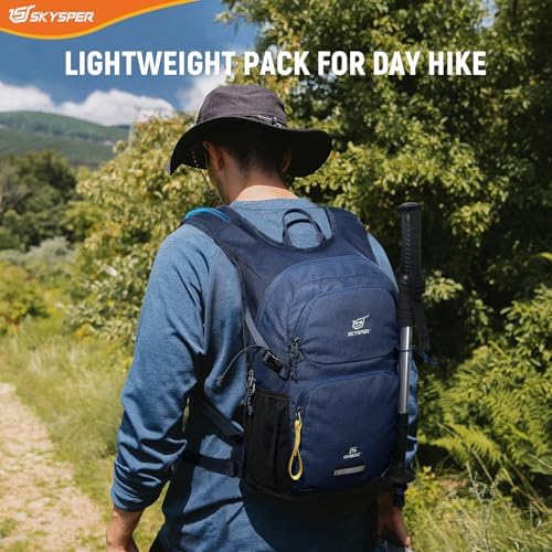 SKYSPER 15L Hiking Backpack – Lightweight Recycled Travel Day Pack