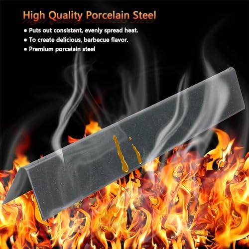 Denmay Flavorizer Bars for Weber Genesis 300 Series | Porcelain Steel, 5-Pack