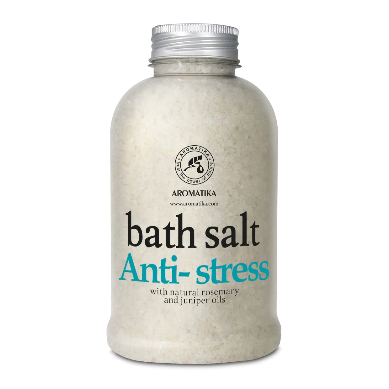 Jolof Store De-Stress Bath Sea Salt with Rosemary & Juniper Oils - 600g