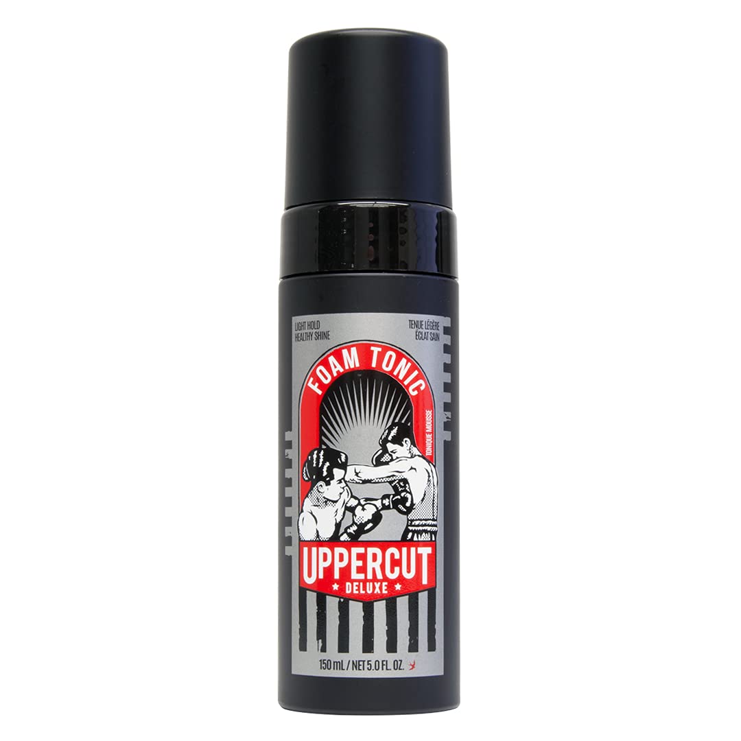 Uppercut Deluxe Foam Tonic – Light Hold Hair Mousse & Pre-Styler 150g