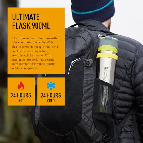 Thermos Ultimate Flask – 900ml Insulated Stainless Steel Water Bottle