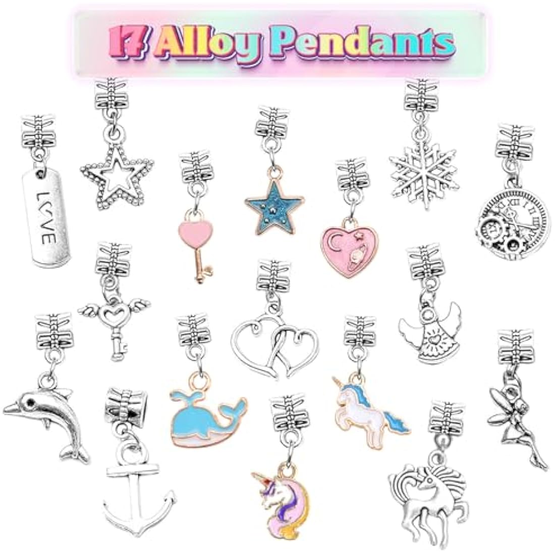 BIIB Unicorn Bracelet Making Kit – DIY Jewelry Arts and Crafts for Girls