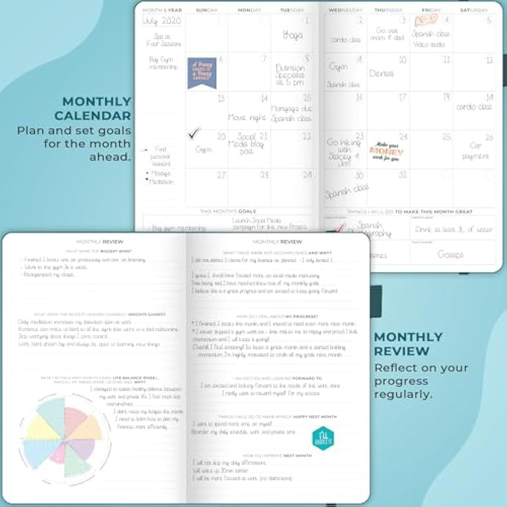 Clever Fox Undated Weekly Planner – A5 Hourly Schedule & Organizer
