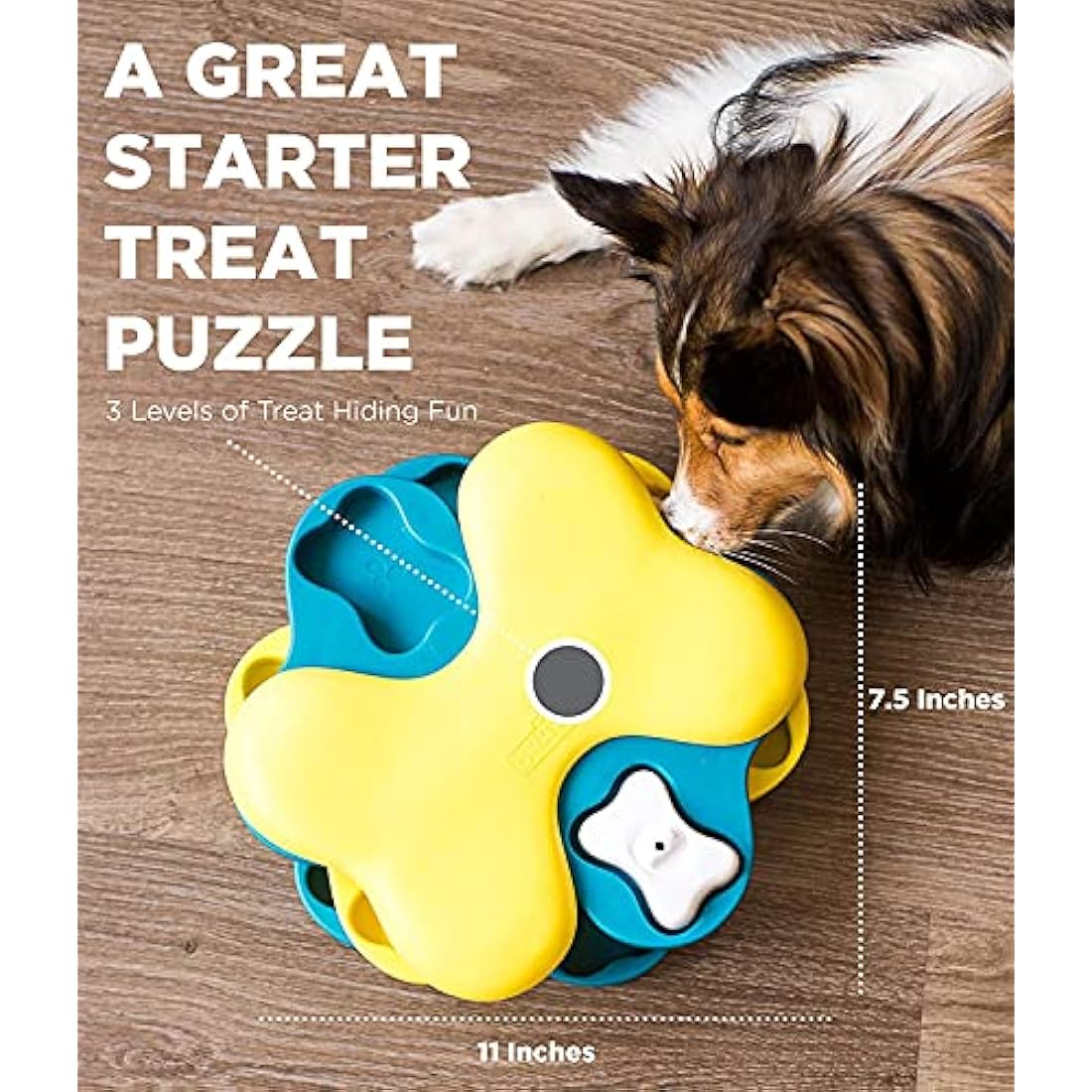Nina Ottosson Dog Tornado Puzzle Toy – Level 2 Interactive Treat Dispenser
