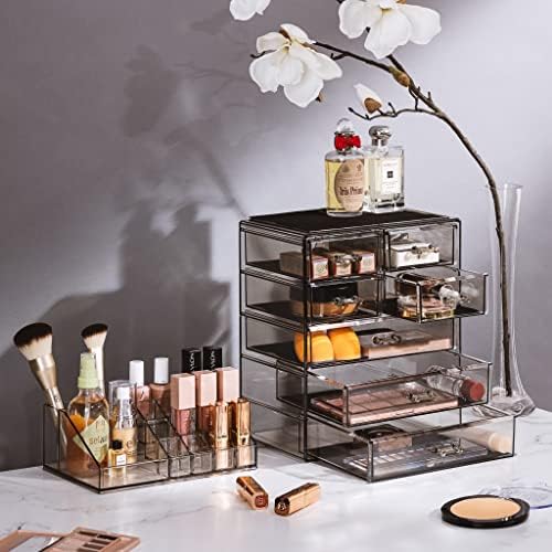 Sorbus Acrylic Makeup Organizer - Spacious Cosmetic & Jewelry Storage Box