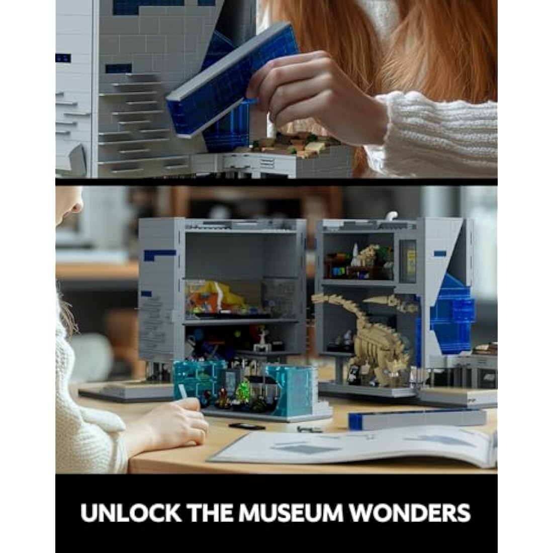 Nifeliz Museum of Nature and Science Building Set - 3373 Pieces