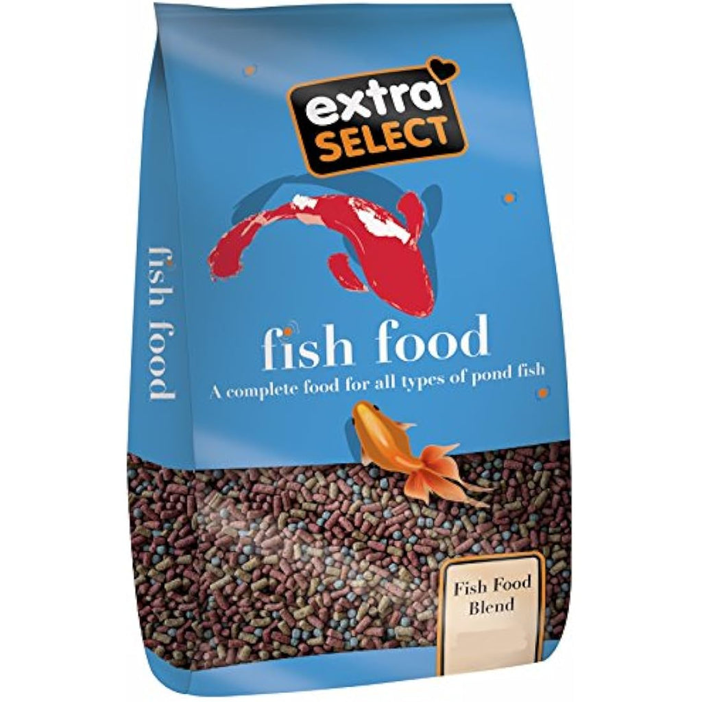 Extra Select Complete Pond Fish Food Blend - Multi-Colored Pellets, 10kg