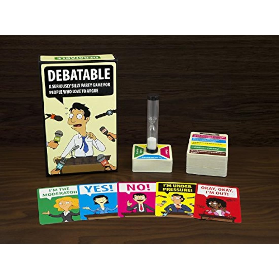 Mindmade Debatable Party Game – Hilarious Adult Debate Card Game