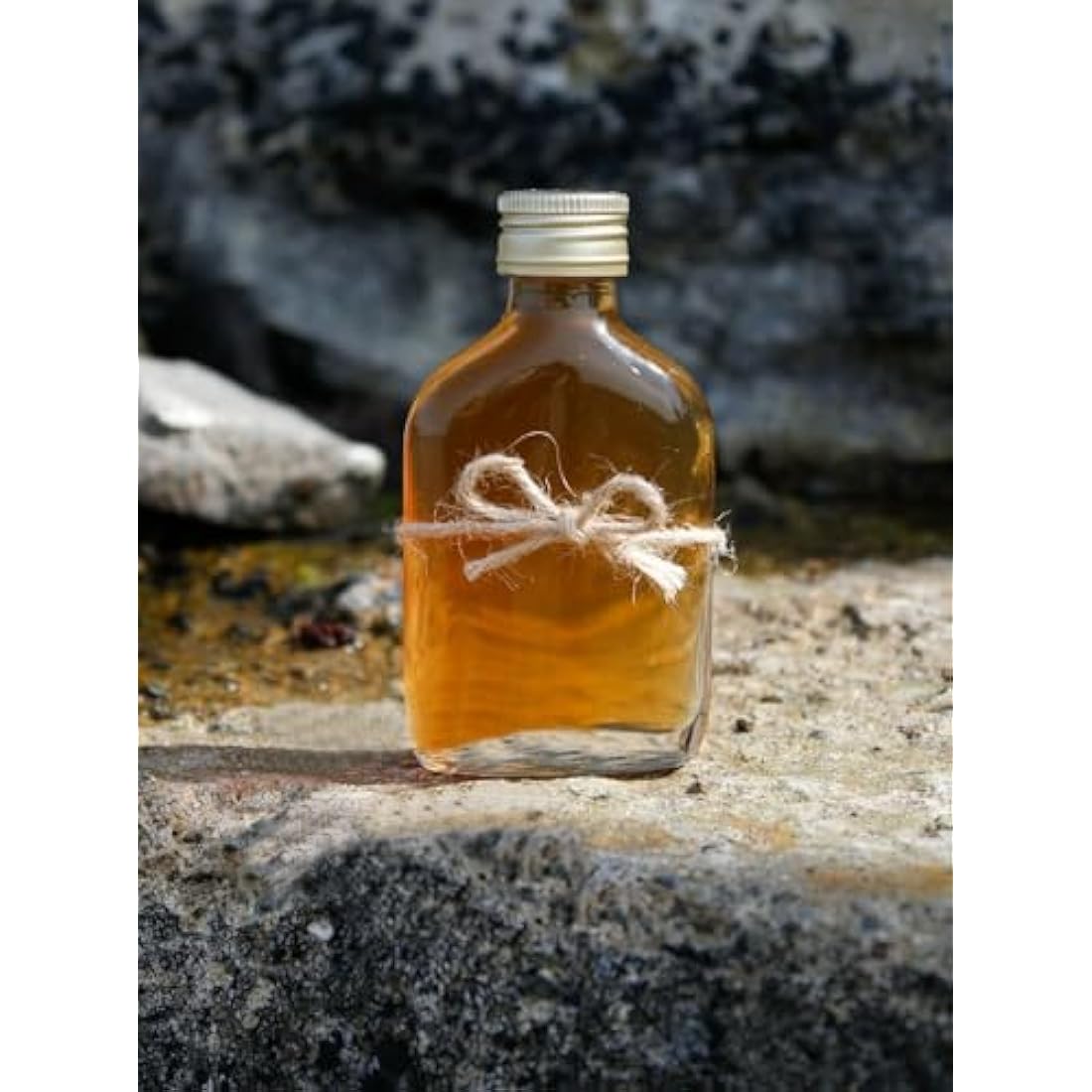 50ml Glass Hip Flask Bottles with Gold Caps - Pack of 70