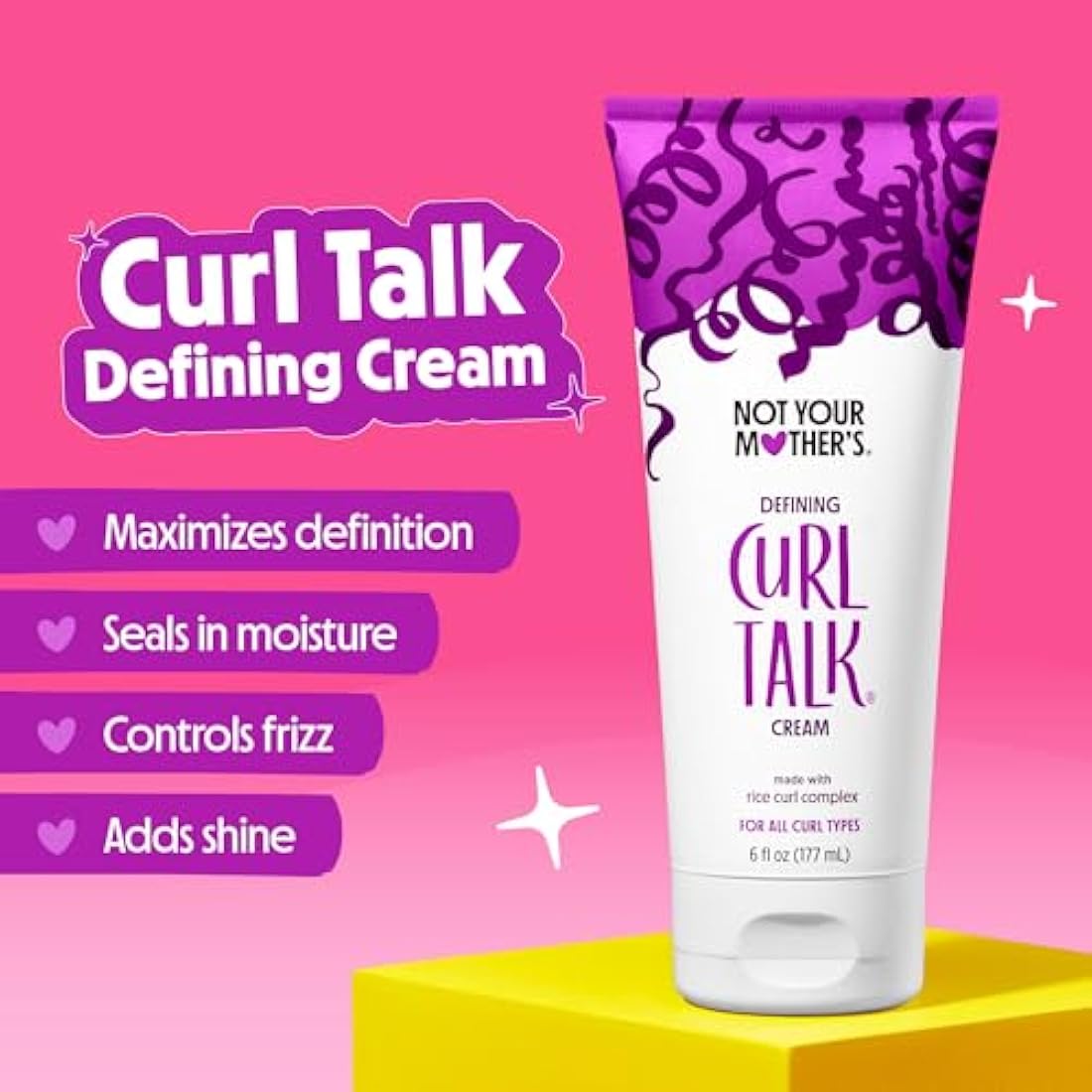 Not Your Mother's Curl Talk Sculpting Gel & Defining Cream 2-Pack