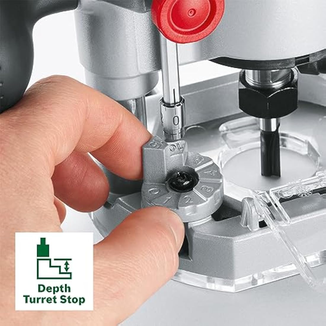 Bosch Plunge Base for AdvancedTrimRouter 18V-8 Milling Accessory