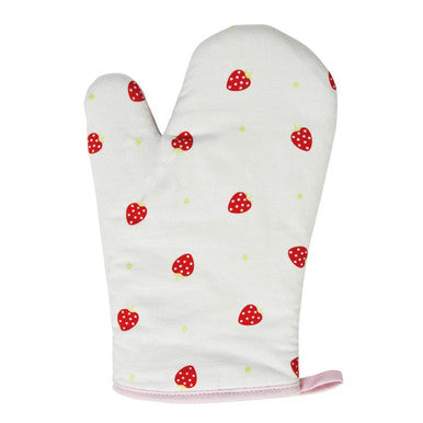 Orsina Strawberry Fields Single Oven Glove – Cotton Kitchen Mitt