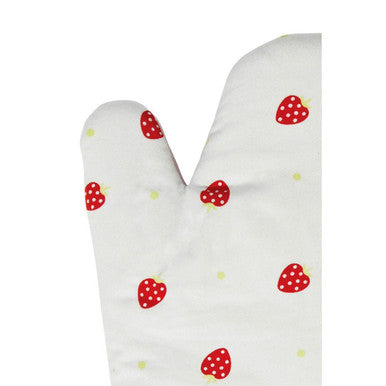 Orsina Strawberry Fields Single Oven Glove – Cotton Kitchen Mitt