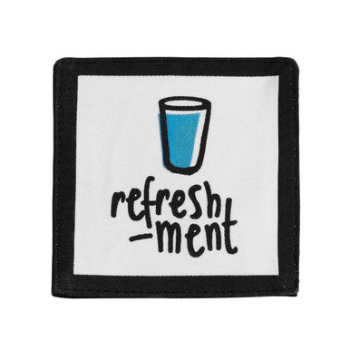 Orsina Doodle Cotton Refreshment Coasters – Set of 4 Washable Coasters