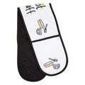 Orsina Doodle Hot Stuff Double Oven Glove – 100% Cotton Kitchen Mitt