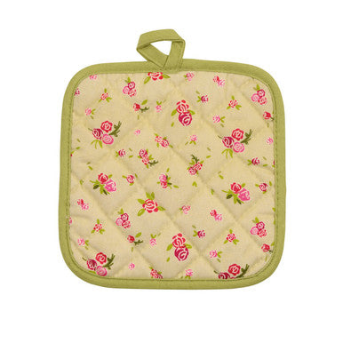 Orsina Rose Cottage Pot Holder – Heat Resistant Kitchen Trivet