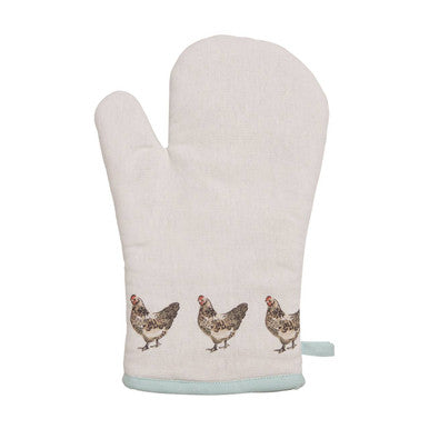 Orsina Mrs Henderson Single Oven Glove – 100% Cotton Farmhouse Mitt